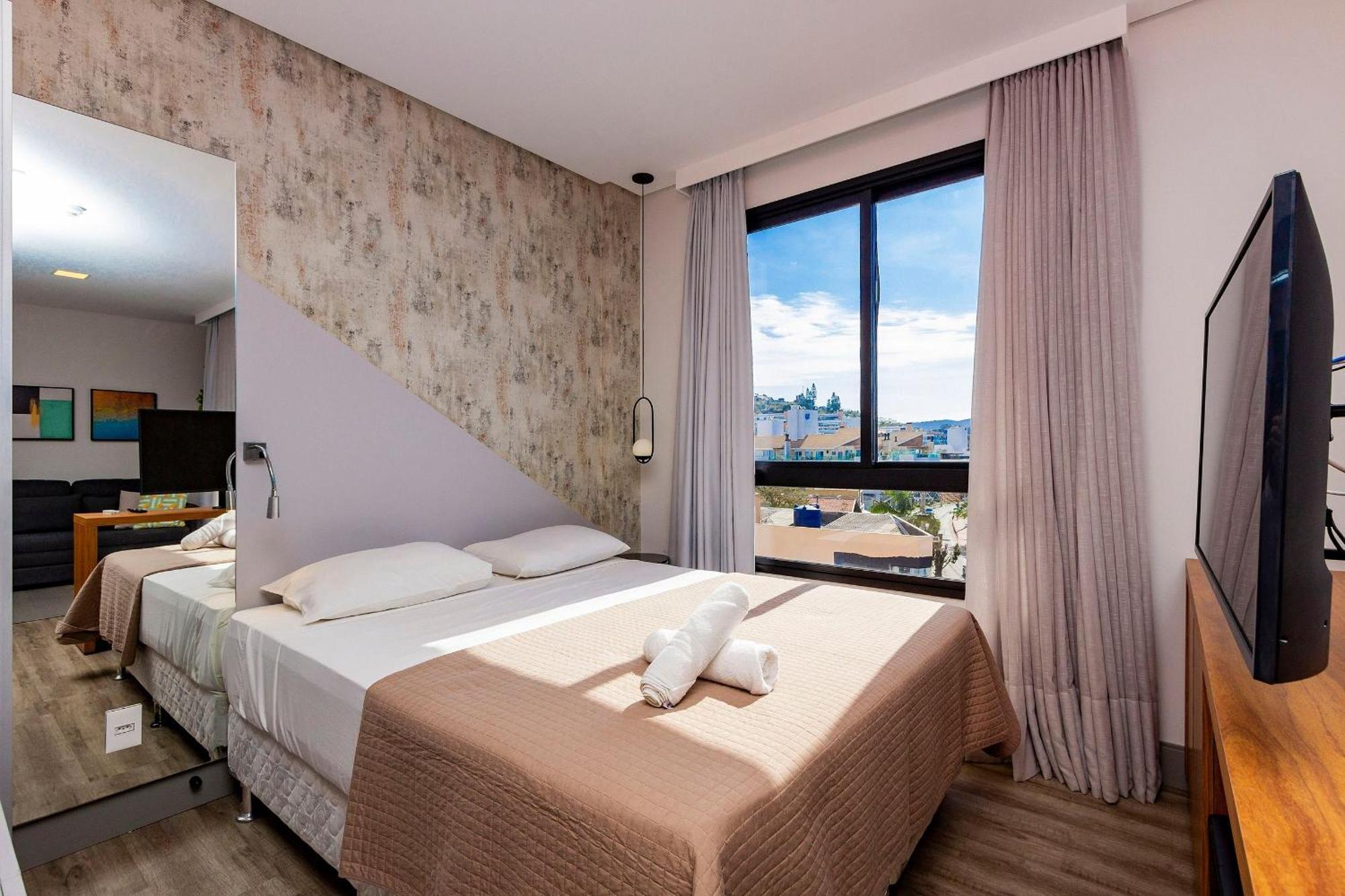 Aion Suites 302 - Lindo Apartamento Com Vista Para O Mar, A 60M Da Praia De Bombinhas, Com Piscina E Academia No Rooftop. Extérieur photo