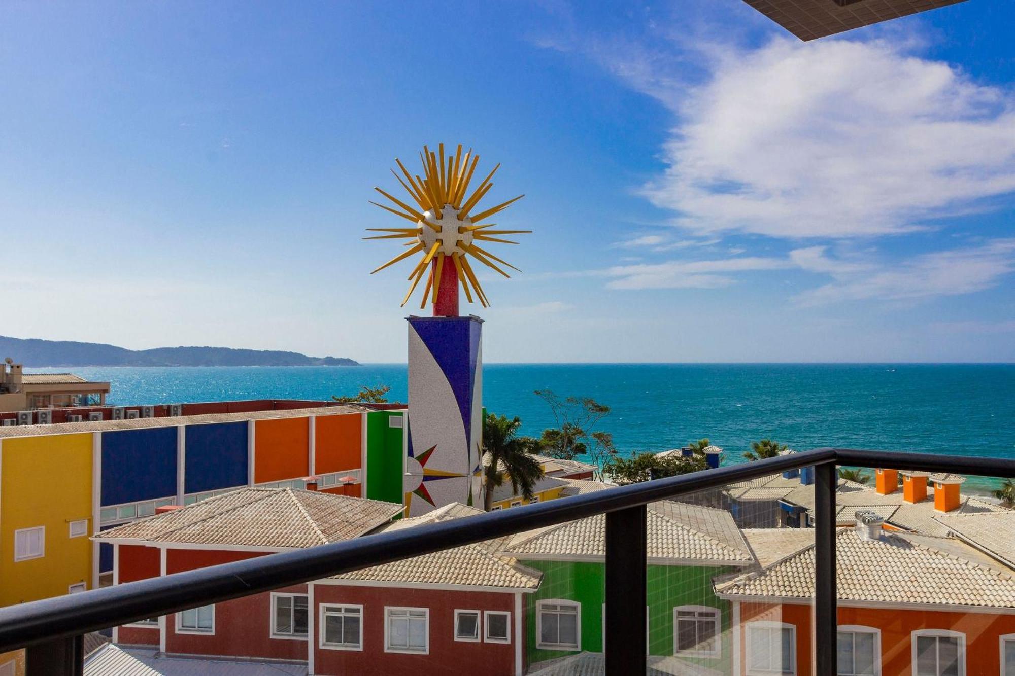 Aion Suites 302 - Lindo Apartamento Com Vista Para O Mar, A 60M Da Praia De Bombinhas, Com Piscina E Academia No Rooftop. Extérieur photo